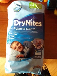 Подгузники-трусики Huggies DryNites для мальчиков 4-7 лет 10 шт. (5029053527574) фото от покупателей 1