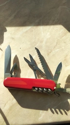 Швейцарский нож Victorinox Huntsman Red Transpanent (1.3713.T) фото от покупателей 17