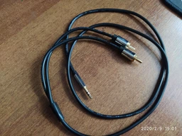 Аудіо кабель Vention jack 3.5 mm 2 RCA (тюльпани) 1 м (BCFBF) фото від покупців 2