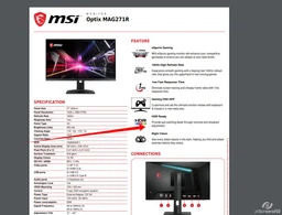 Монитор 27" MSI Optix MAG271R фото от покупателей 2
