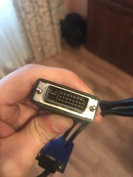 Видеокабель PowerPlant DVI-I (24+5) (M) - VGA (M) 1 м Черный (CA911981) фото от покупателей 4