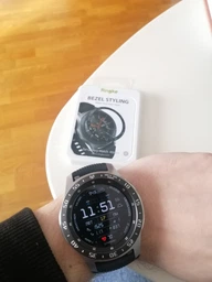 Накладка Ringke Bezel Styling для Samsung Galaxy Watch/Gear S3 Frontie 46mm Stainless Steel Black (RGSG0003) фото від покупців 2