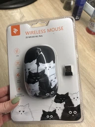 Мышь 2Е MF209 Wireless Black/White (2E-MF209WC5) фото от покупателей 8