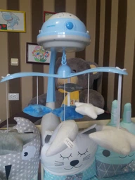 Карусель музыкальная Canpol Babies электронная с проектором Голубая (75/100_blu) фото от покупателей 3