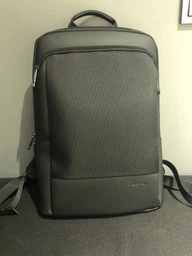 Міський чоловічий чорний SLIM рюкзак BOPAI для ноутбука 15" бізнес класу