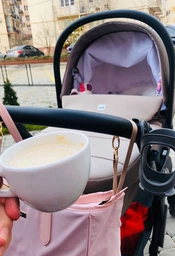 Коляска 3 в 1 CAM DINAMICO UP SMART, рама чорна, колір чорно-біле графіті (897T/V90/990/782K) фото від покупців 1