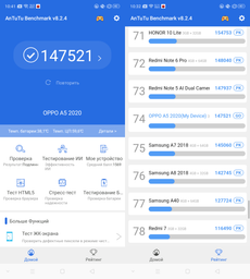 Мобильный телефон OPPO A5 2020 3/64GB White Официальная гарантия фото от покупателей 14