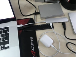 USB-хаб Satechi Aluminum Type-C Slim Multi-Port Adapter 4K V2 Space Gray (ST-SCMA2M) фото от покупателей 10