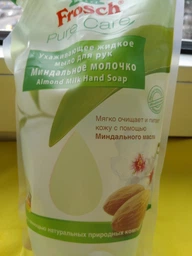 Мыло для рук Frosch Миндальное молочко 500 мл (4001499196973/4001499967436) фото от покупателей 5