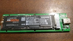 Внешний карман Maiwo для M.2 SSD NVMe (PCIe) - USB 3.1 Type-C (K1686P space grey) фото от покупателей 13