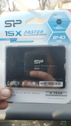 SSD диск Silicon Power Slim S55 120GB 2.5" SATAIII TLC (SP120GBSS3S55S25) фото від покупців 14