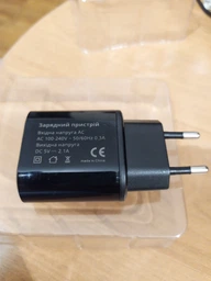 Зарядное устройство Grand-X CH-15T 5 В 2.1 A USB с защитой от перегрузки + USB Type-C Black фото от покупателей 15