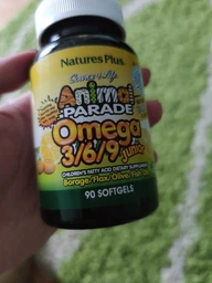 Жирные кислоты Natures Plus Animal Parade Омега 3-6-9 для детей, вкус Лимона 90 желатиновых капсул (97467299948) фото от покупателей 7