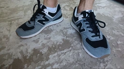 Мужские кроссовки New Balance 574 ML574SPE 42 (9.5) 27.5 см Черные (194182413427) фото от покупателей 1
