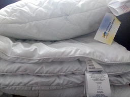 Набор антиаллергенный EcoSilk Супер Теплый №758 Eco Light White (одеяло 140х205 + подушка 50х70 средняя) (2200001211384) фото от покупателей 1