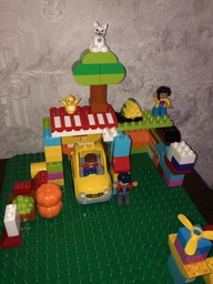 Конструктор LEGO DUPLO Большая зеленая строительная пластина (38х38) 1 деталь (2304) фото от покупателей 15
