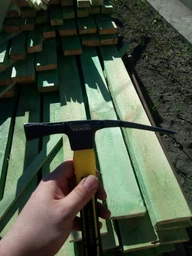 Молоток муляра Mastertool 600 г (02-0124)