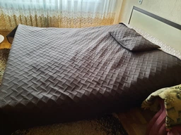 Покрывало ТЕП Vintage P01 240х260 + наволочки 50x70 2 шт Brown (2000008645416) фото от покупателей 2