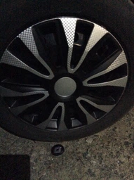 Автомобильные колпаки 4 Racing Avalon Carbon Silver-Black R16 4 шт (с логотипом Renault) фото от покупателей 2