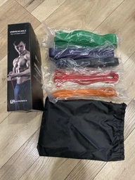 Комплект резинок для подтягиваний 5шт (power bands). U-Powex.