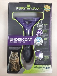 Фурминатор для котов с длинной шерстью FURminator размер L (691662) (4048422141280)