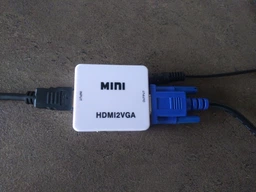Адаптер перехідник HDMI на VGA конвертер для PS4 перетворювач з аудіо для T2 приставки XBOX PS3 монітора HDMI2VGA ( HDMI2VGA ) фото від покупців 14