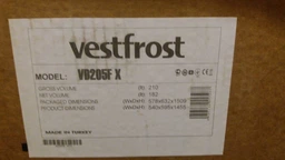 Морозильна камера Vestfrost VD 205 FX фото від покупців 11