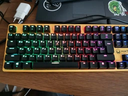 Ігрова клавіатура Hator Rockfall Mechanical Red Switches Yellow Edition UA ​​(HTK-602) фото від покупців 2