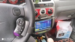 Автомагнітола 2DIN з сенсорним дисплеєм 7" з пультом керування та підтримкою камери заднього виду Bluetooth USB microSD 7012B Чорний