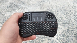 "Бездротова клавіатура міні Riitek Rii Mini i8+ NEW тачпад російсько-англійська розкладка з підсвічуванням (0550BS) фото від покупців 4