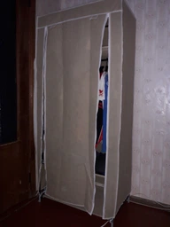 Портативна шафа-органайзер Supretto Home на 1 секцію 70х45х145 см Сірий (4506-0004) фото від покупців 2