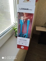 Кабель Logan USB-A 2.0 - microUSB 1 м Black (EL117-010BK) фото от покупателей 10