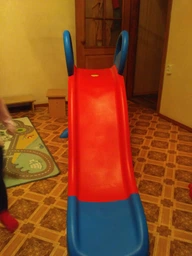 Горка садовая Smoby Toys с водным эффектом 150 см Красная (820500) (3032168205000) фото от покупателей 8