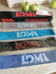 Профессиональные фитнес-резинки Loma Sports (4 шт.) фото от покупателей 5
