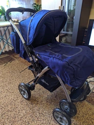 Універсальна коляска 2 в 1 NeoBaby NB703 Синьо-чорна (0703) фото від покупців 1