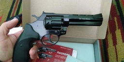 Револьвер флобера ZBROIA PROFI-4.5" (чорний/пластик) фото від покупців 2