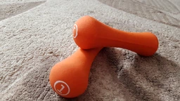 Гантелі неопренові LiveUp Neoprene Dumbbell 2х1 кг пара Orange (LS2002-B1) фото від покупців 3