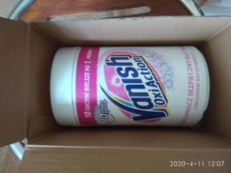 Пятновыводитель порошкообразный для тканей Vanish Gold Oxi Action Кристальная белизна 625 г (5997321747088_5900627081756_5997321747804) фото от покупателей 18