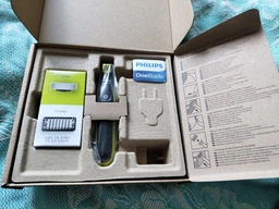 Электростанок (триммер) Philips OneBlade QP2520/30 (8710103790457/8710103761143) фото от покупателей 12