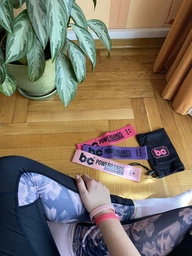 Набір резинок для фітнесу та спорту Bandsclub Power Lady 3шт + програма тренувань на 4 тижні (домашній тренажер) фото від покупців 9