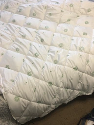 Ковдра Balakhome ALOE VERA (алое вера) 350 г\м2 210*180 см двоспальне фото від покупців 10