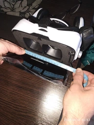 3D Очки виртуальной реальности с наушниками Bobo VR BOX Z4/6769, пульт Белые фото от покупателей 15