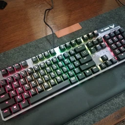 Клавиатура проводная Asus TUF Gaming K7 USB Black (90MP0191-B0RA00) фото от покупателей 5