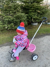 Детский металлический велосипед 2 в 1 Smoby Toys Би Муви 68х52х52 см Розовый (7600740339) фото от покупателей 14
