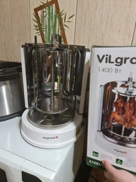 Шашличниця електрична ViLgrand V1406G фото від покупців 3