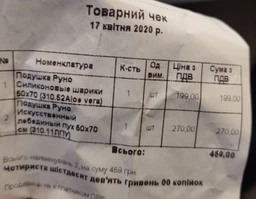 Подушка Руно Силиконовые шарики 50х70 (310.52Aloe vera) фото от покупателей 2