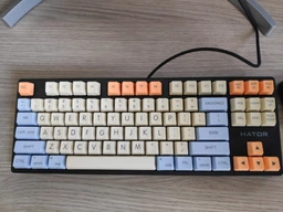 Клавіатура Hator Rockfall Evo TKL Optical Ukr Black (HTK-630)