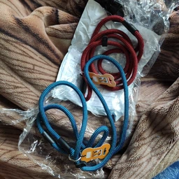 Повідець Зашморг для Собак Bronzedog Active з Альпіністського Шнура Рожевий 12 мм 183 см (45367)