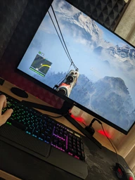 Клавиатура проводная HyperX Alloy Elite RGB Cherry MX Red USB (HX-KB2RD2-RU/R1) фото от покупателей 6
