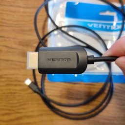 Кабель Type-C на HDMI конвертер перехідник Vention (2м, 4K 30Hz). Black фото від покупців 5